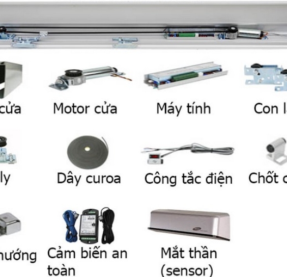 PHỤ KIỆN CỬA TỰ ĐỘNG 